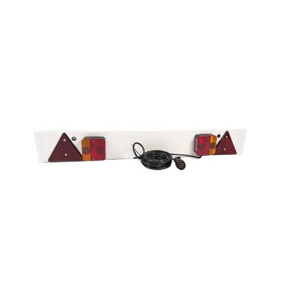 Bara remorca cu lampi LED SMD 12V 1.22m, cablu 6m, mufa 7 pini Cod: TBL021 - - Roveli