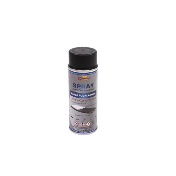 Spray Vopsea Primer Negru Mat Profesional Champion 400ml Cod: RAL9011 - 3- Roveli