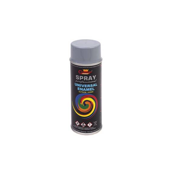 Spray Vopsea Gri Profesional Champion 400ml Cod: RAL7001 - 3- Roveli