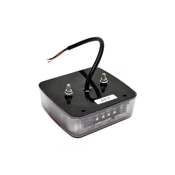 Lampa LED remorca 12V stop, semnalizare, pozitie si iluminare numar Cod: TRL004 - 3- Roveli