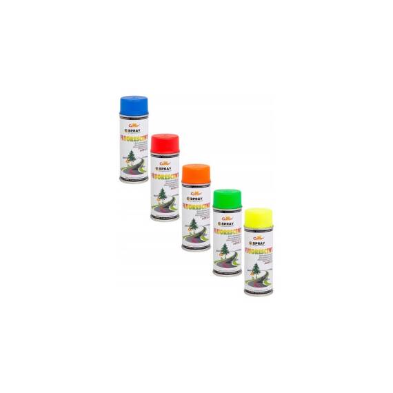 Spray vopsea verde fluorescent Champion profesional 400ml - - Roveli