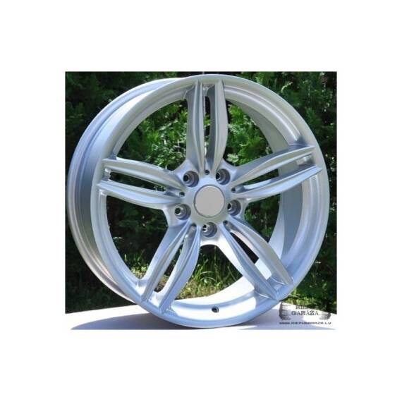 Jante DY278 KM 18x8 fata 18x9 spate 5x120 ET30 ET40 argintiu compatibile BMW - 2- Roveli