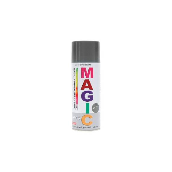 Spray vopsea Magic Grund Gri 400ml - - Roveli