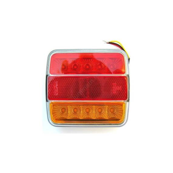 Lampa LED remorca 12V-24V stop, semnalizare, pozitie si iluminare numar Cod: TRL003 - - Roveli