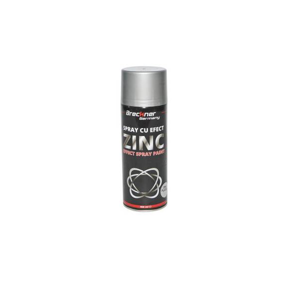 Spray vopsea zinc galvanizare la rece 400ml protectie anticoroziva Cod: BK83108 - - Roveli