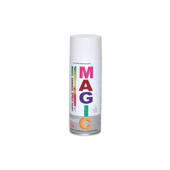 Spray vopsea Magic Alb Boreal  400ml - - Roveli