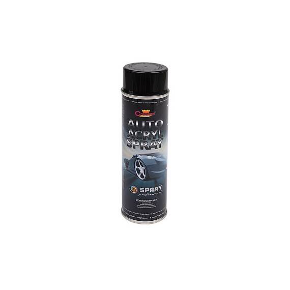 Spray vopsea negru lucios Champion profesional 500ml Cod: RAL9005 - 2- Roveli