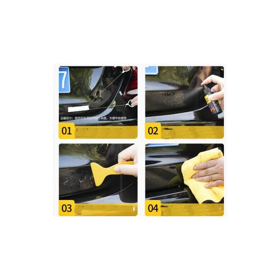 Set pentru indepartarea emblemelor auto – fir de taiere si solutie pentru indepartarea adezivului  Cod: GF018 - 4- Roveli