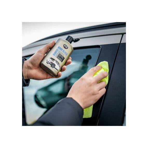 Solutie innegrit bare si bandouri auto K2 Bono Black 250ml Cod: K030N - 5- Roveli