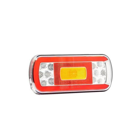 Lampa spate LED 6 functii 12V-24V cu ceata si iluminare numar mufa Fristom Cod: FT-130 PM - 5- Roveli