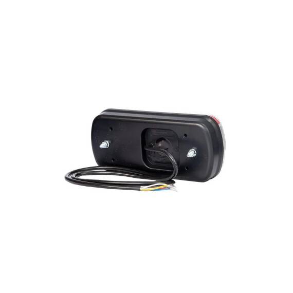Lampa spate LED 6 functii 12V-24V cu ceata si iluminare numar mufa Fristom Cod: FT-130 PM - 2- Roveli