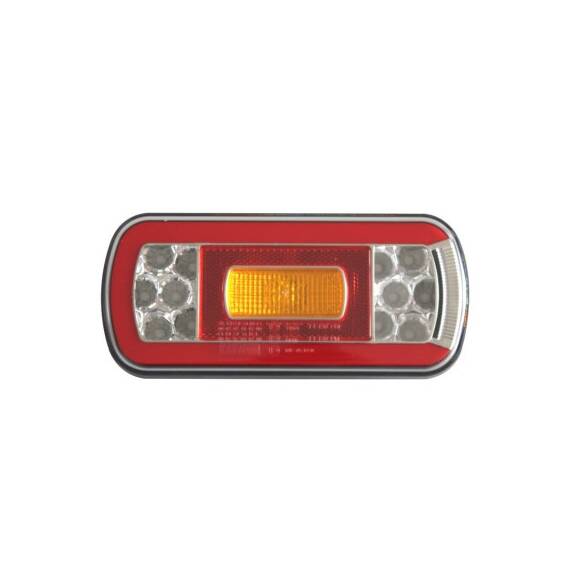 Lampa spate LED 6 functii 12V-24V cu ceata si iluminare numar mufa Fristom Cod: FT-130 PM - 4- Roveli