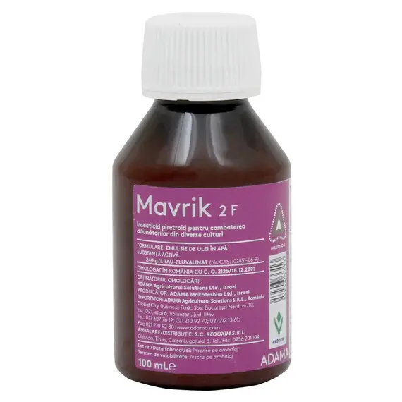 Insecticid Mavrik 2F 100 ml - - Roveli