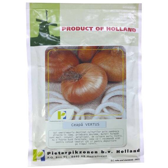 Seminte ceapa Alba Noord Hooland Strogele Vertus PPZ 25 GR - - Roveli
