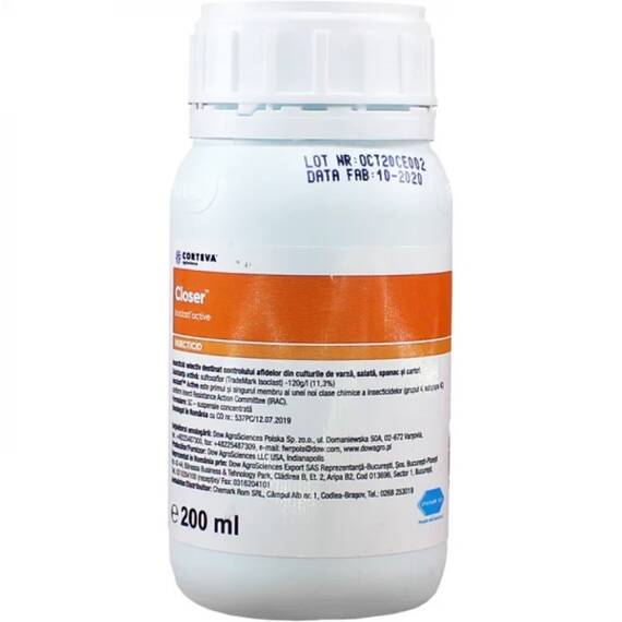 Insecticid Closer 200 ml - - Roveli