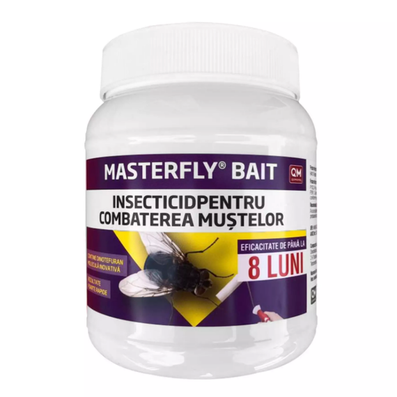 Insecticid muste Masterfly Bait - 125 g, Atractant Feromonal, Efect imediat, Eficacitate pana la 8 luni - - Roveli