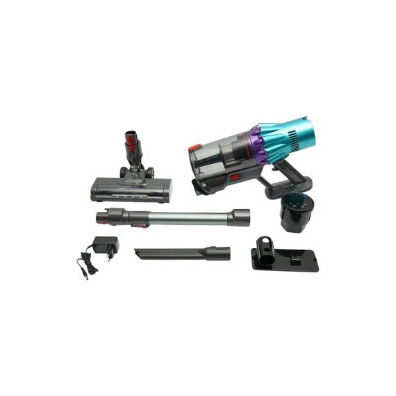 Aspirator vertical fara fir 300W 35 kPa cu baterie 2000mAh recipient 800ml si ecran tactil LED Cod: BK00492 - 9- Roveli