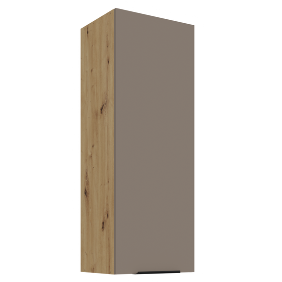 Dulapior superior, sandgrau/stejar artisan, FRISBO 40 G-108 1F - - Roveli