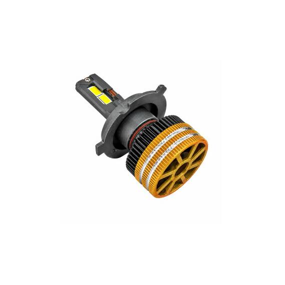 Becuri LED H1 CANBUS cu control prin aplicatie Bluetooth 90W 15000 lumeni 3000K-8000K 12-24V Cod: LX-V88APP-H1 - 2- Roveli