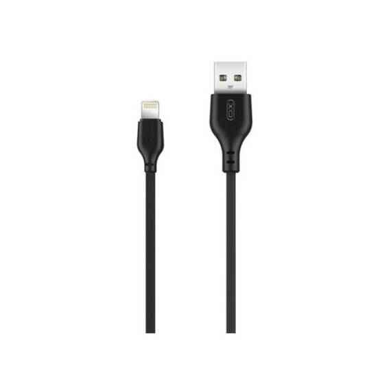 Cablu incarcare 2.1A USB-A la Lightning 2 m negru Cod: XO-NB103A - - Roveli