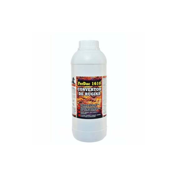 Convertor rugina profesional 1L solutie antirugina metal si auto Ferdac 1610 - - Roveli