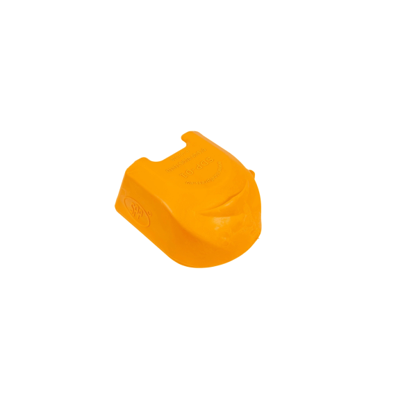 Protectie cupla remorca pentru bila de tractare portocalie cu suport stecher Cod: SDP-01 - - Roveli