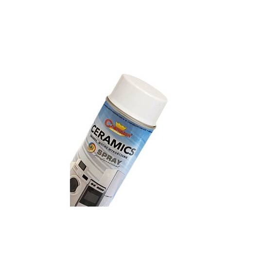Spray vopsea ceramic alb lucios Champion profesional 400ml Cod: 9003 - 2- Roveli