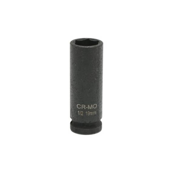 Cheie tubulara de impact lunga 19 mm 78 mm prindere 1/2 inch Cr-Mo Cod: BK90137 - 2- Roveli