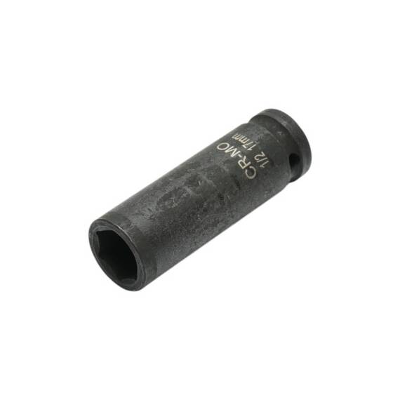 Cheie tubulara de impact lunga 17 mm 78 mm prindere 1/2 inch Cr-Mo Cod: BK90136 - 2- Roveli