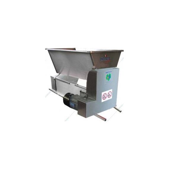 Zdrobitor struguri cu desciorchinator struguri Eno 15 inox - - Roveli