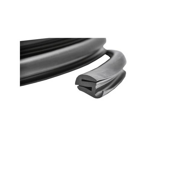Cheder auto universal cauciuc negru 10 m profil 28 x 20 mm Cod: DISBV76-10 - 2- Roveli