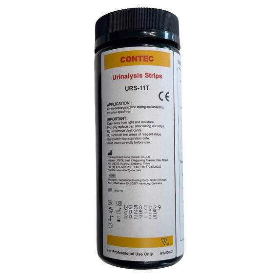 Analizor urina portabil BC401, 11 parametri (compatibil pana la 14), ecran LCD 2.4", Bluetooth - 7- Roveli