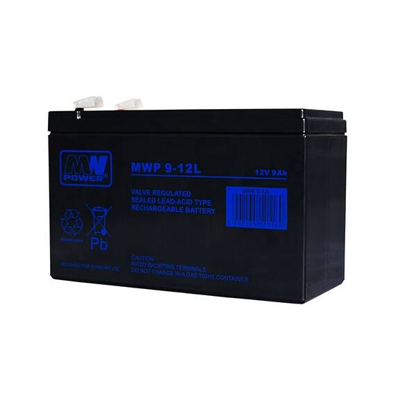 ACUMULATOR STATIONAR AGM VRLA 12V 9AH MWP - - Roveli