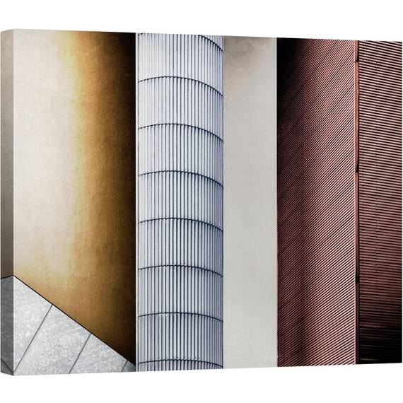 Tablou canvas - Abstract, Arhitectura, Forme, Geometrie, 60 x 75 cm - - Roveli