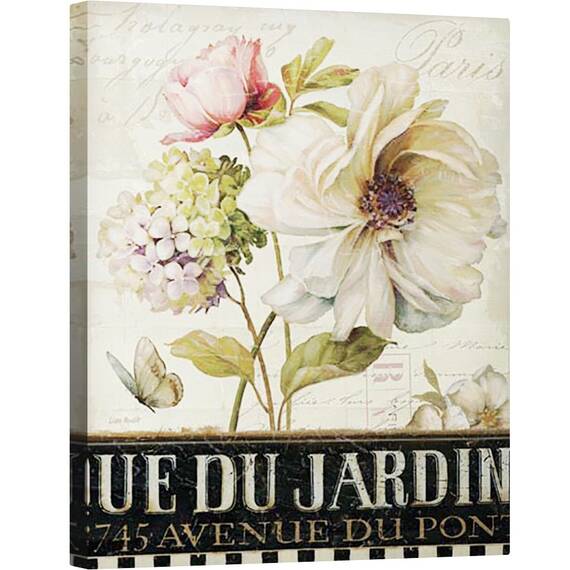 Tablou canvas - Florarie Paris II, 60 x 75 cm - - Roveli