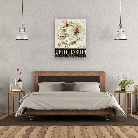 Tablou canvas - Florarie Paris II, 60 x 75 cm - 2- Roveli