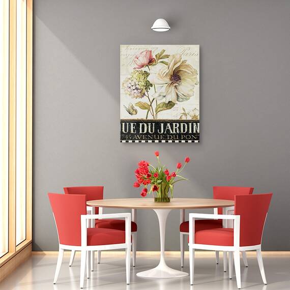 Tablou canvas - Florarie Paris II, 60 x 75 cm - 3- Roveli