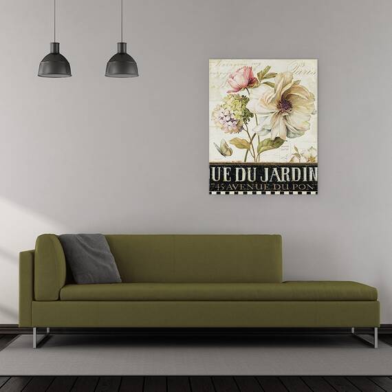 Tablou canvas - Florarie Paris II, 60 x 75 cm - 4- Roveli