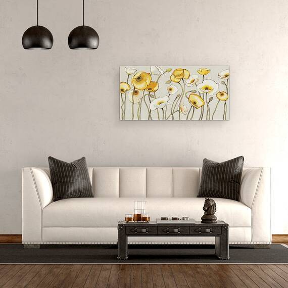 Tablou canvas - Gri I, 50 x 100 cm - 2- Roveli