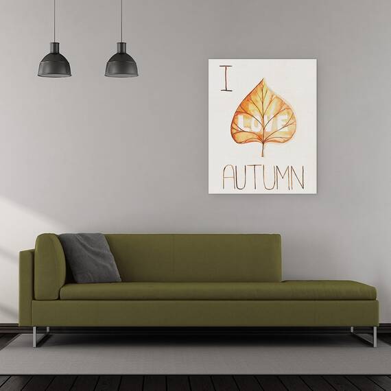 Tablou canvas - Iubire de toamna I, 40 x 50 cm - 2- Roveli
