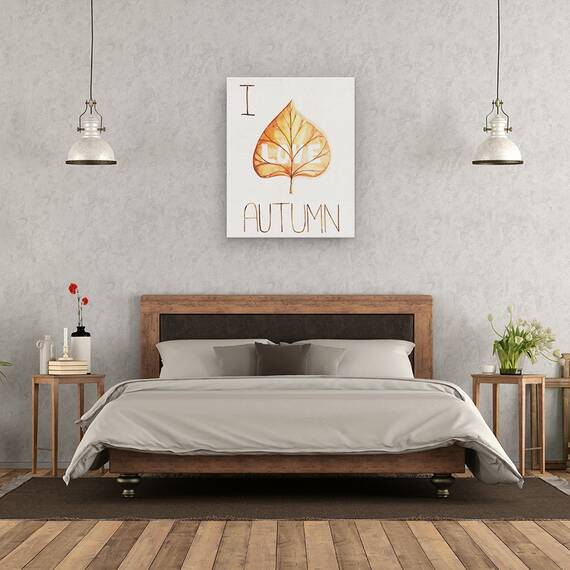 Tablou canvas - Iubire de toamna I, 60 x 75 cm - 3- Roveli