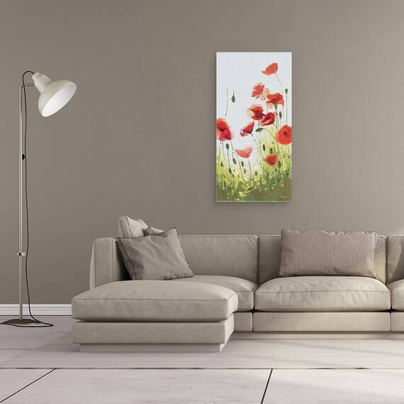 Tablou canvas - Maci de munte II, 50 x 100 cm, Marime: 50 x 100 cm - 2- Roveli