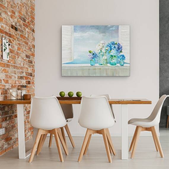 Tablou canvas - O zi frumoasa la plaja, 60 x 80 cm - 4- Roveli