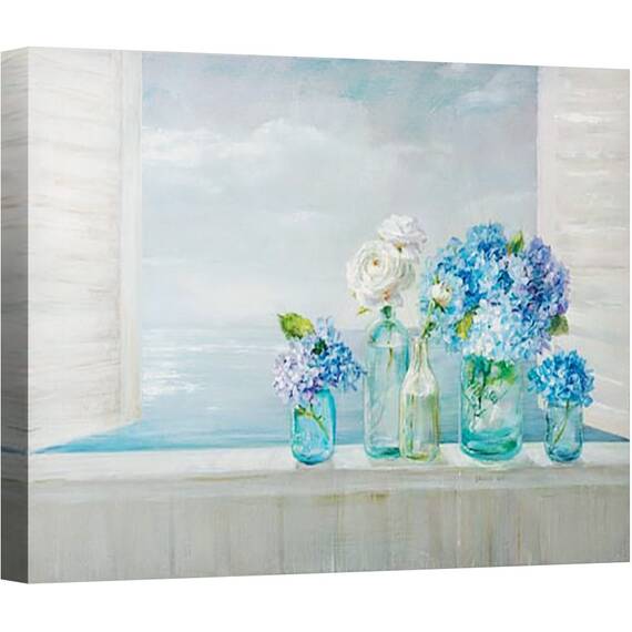 Tablou canvas - O zi frumoasa la plaja, 75 x 100 cm - - Roveli