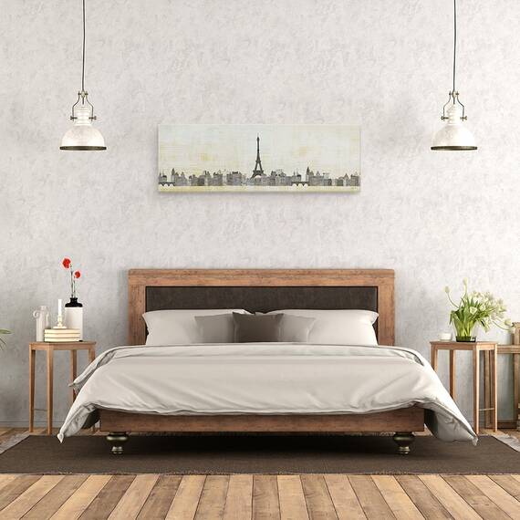 Tablou canvas - Orizontul Eiffel, 30 x 90 cm - 3- Roveli