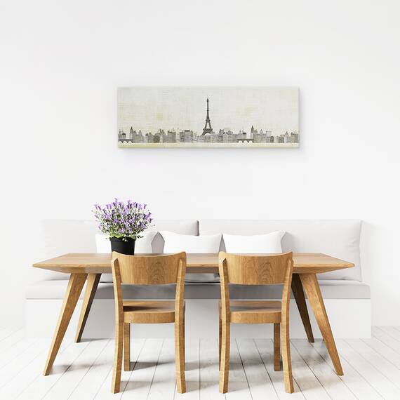 Tablou canvas - Orizontul Eiffel, 30 x 90 cm - 4- Roveli