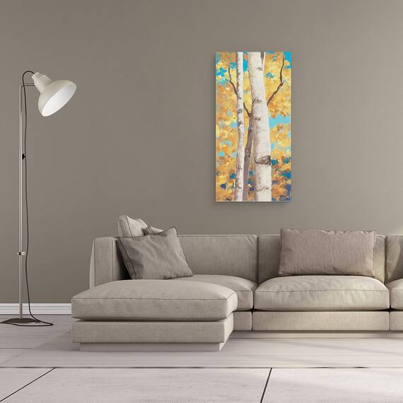 Tablou canvas - Panoul Doubloons I, 50 x 100 cm - 2- Roveli