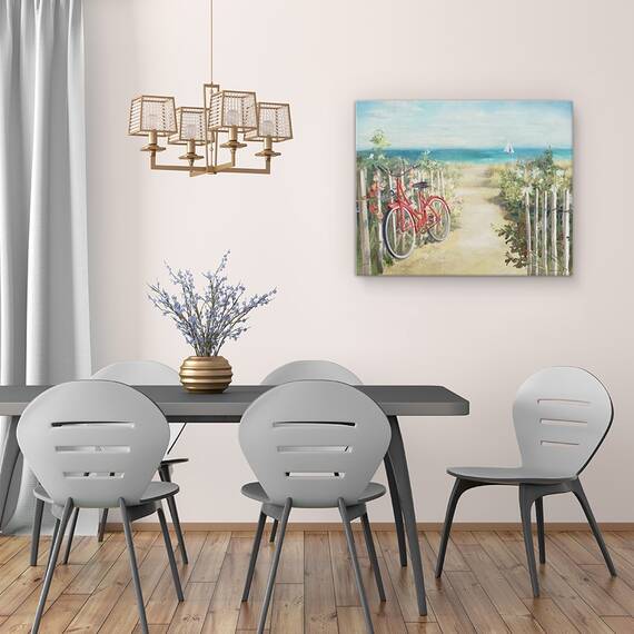 Tablou canvas - Plimbare de vara, 60 x 75 cm - 4- Roveli