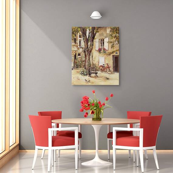Tablou canvas - Satul Provence I, 60 x 75 cm - 4- Roveli