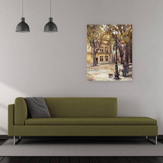 Tablou canvas - Satul Provence II, 60 x 75 cm - 2- Roveli